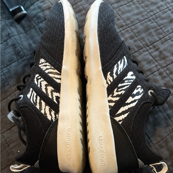Adidas Cloudfoam Blk Zebra Stripe 7.5 - Picture 6 of 7
